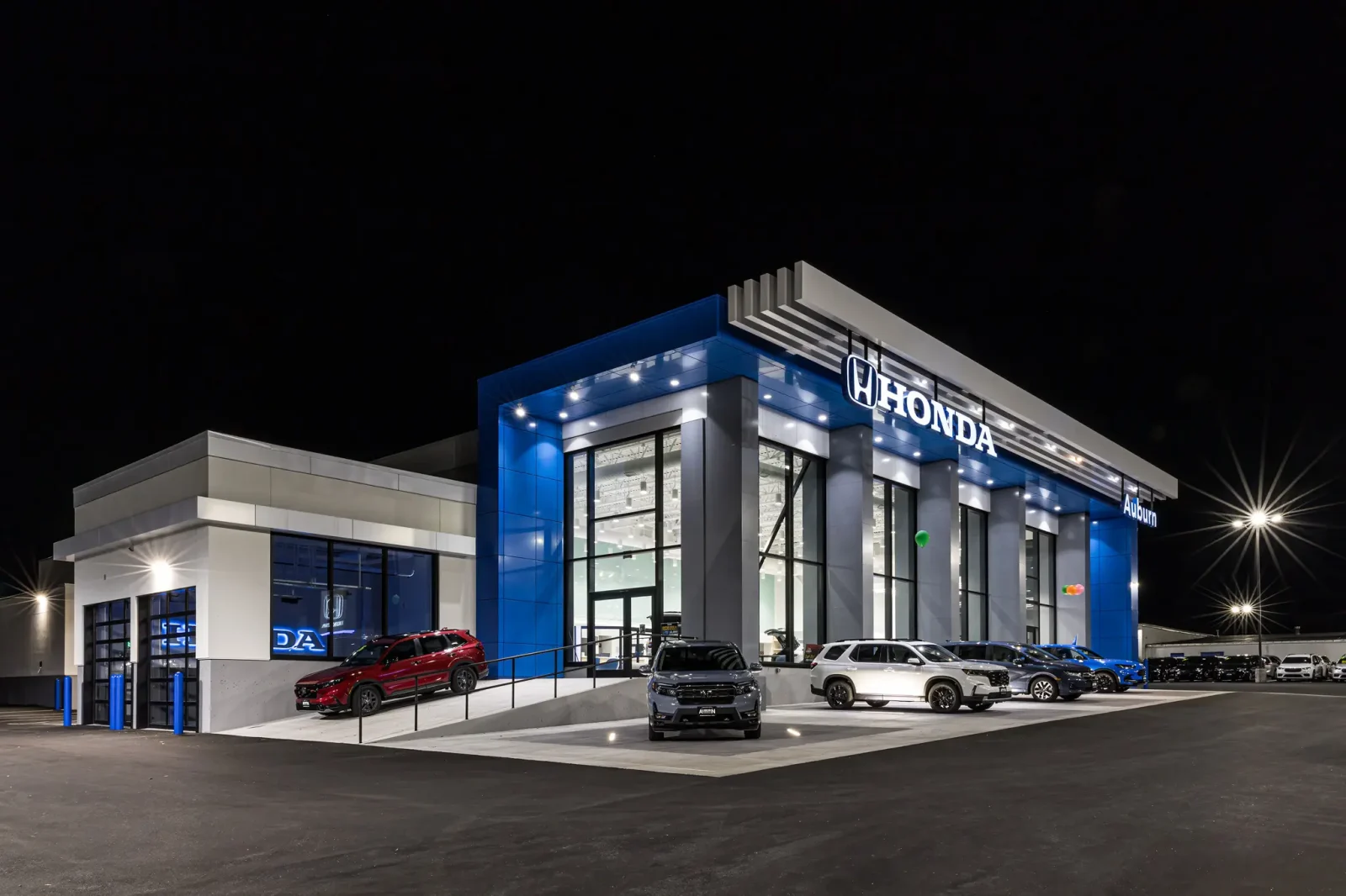 Auburn Honda constructed by Rich & Gardner Construction Co. in Auburn, NY